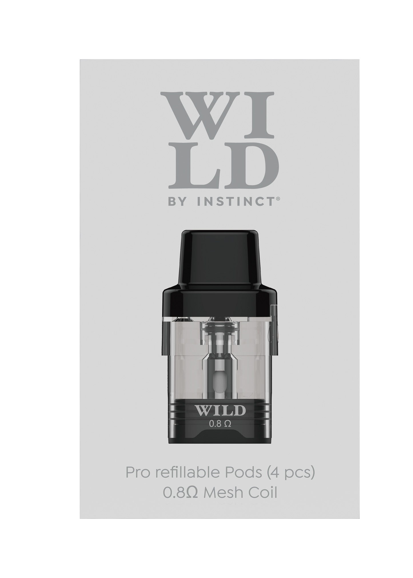 Wild by Instinct Pro Open Pod Replacement Pods 4pack