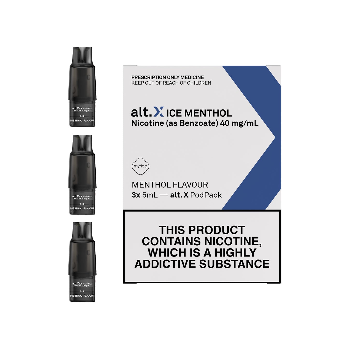 Alt X Pods Ice Menthol ( 3x5ml)