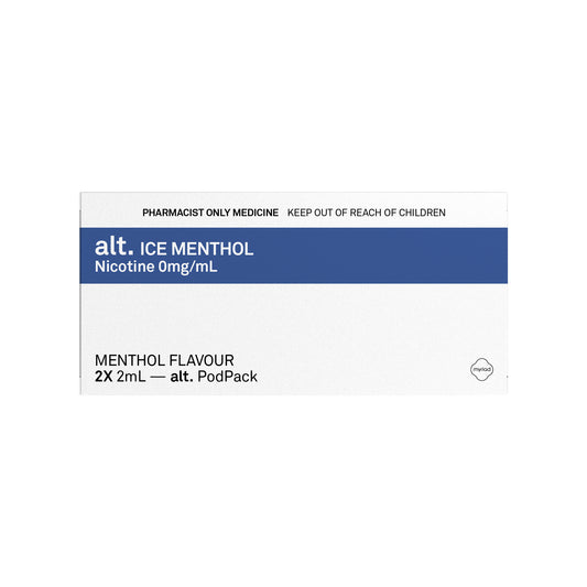 Ice Menthol Alt. Replacement Pods 0mg (2x2)