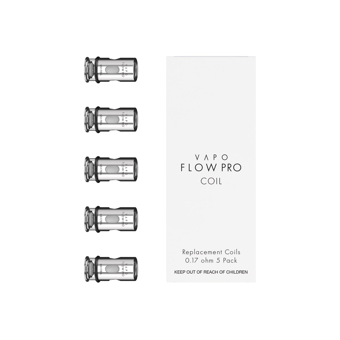 Vapo Flow Pro Replacement Coil 5-pack