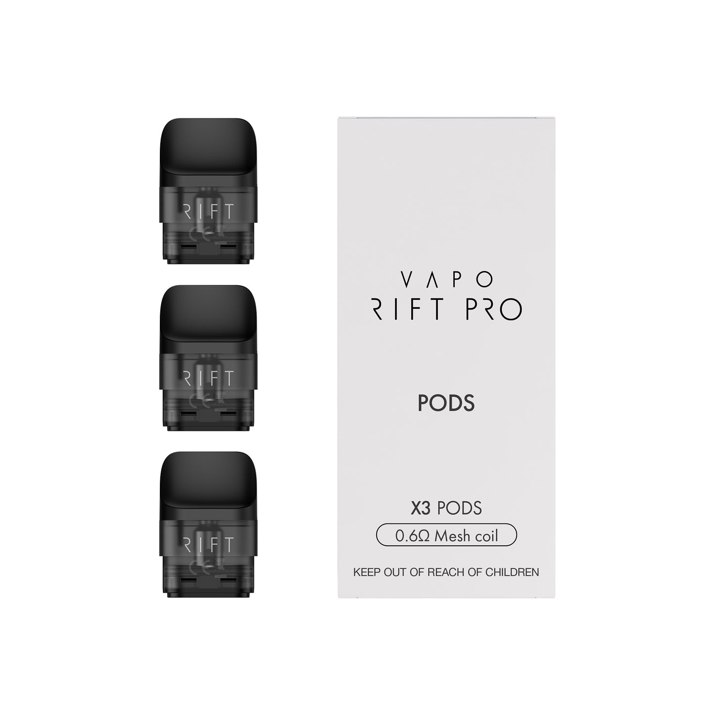 Rift Pro Replacement Pods (3x2ml)