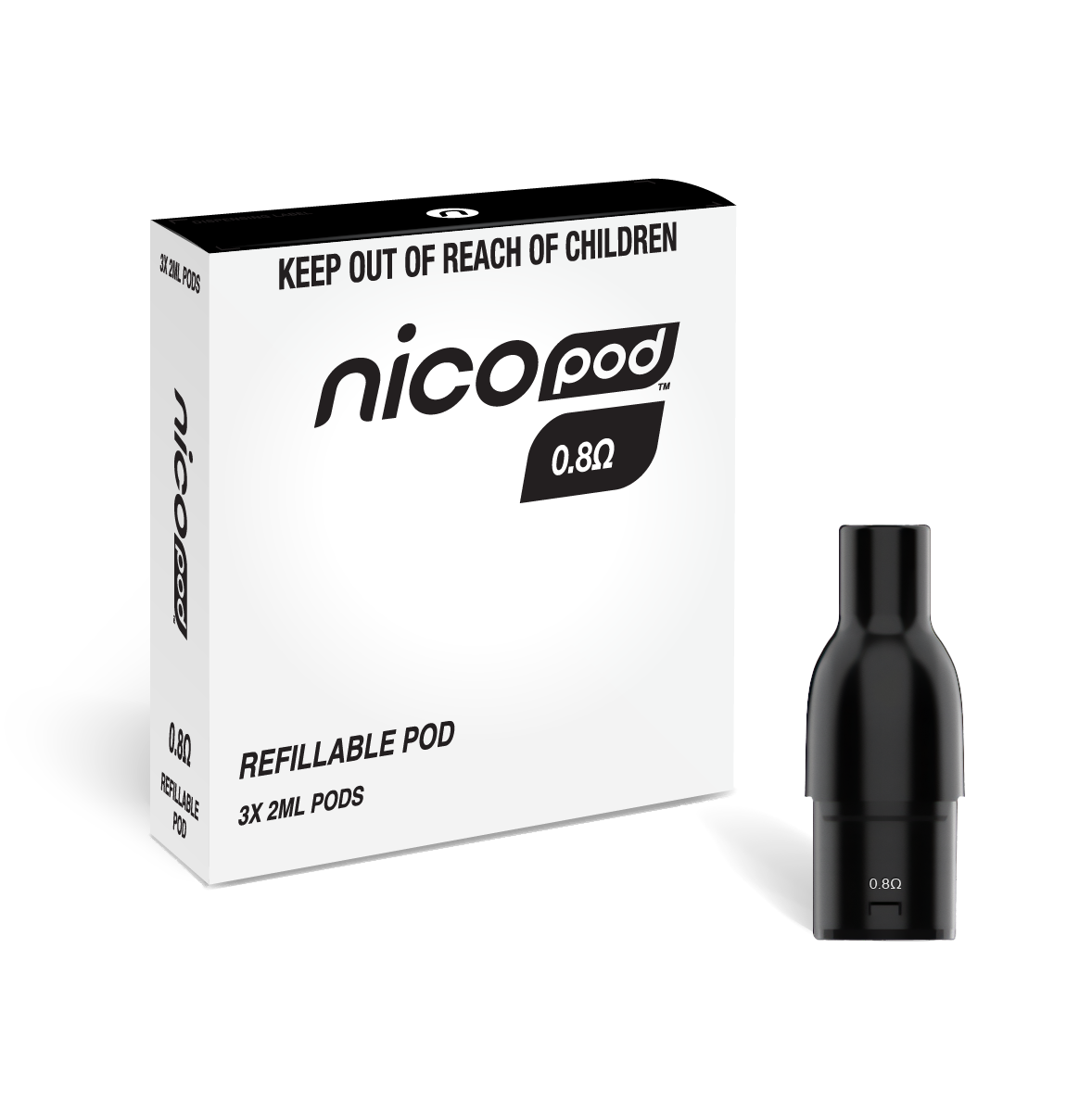 Nicopod Refillable Pod (3x2ml)