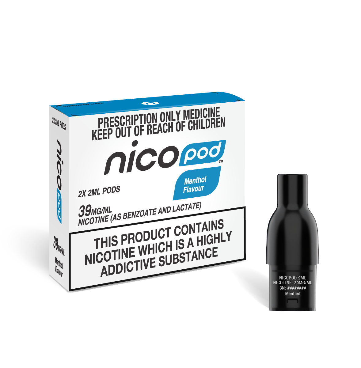 Nicopod Menthol Pods (2x2ml)