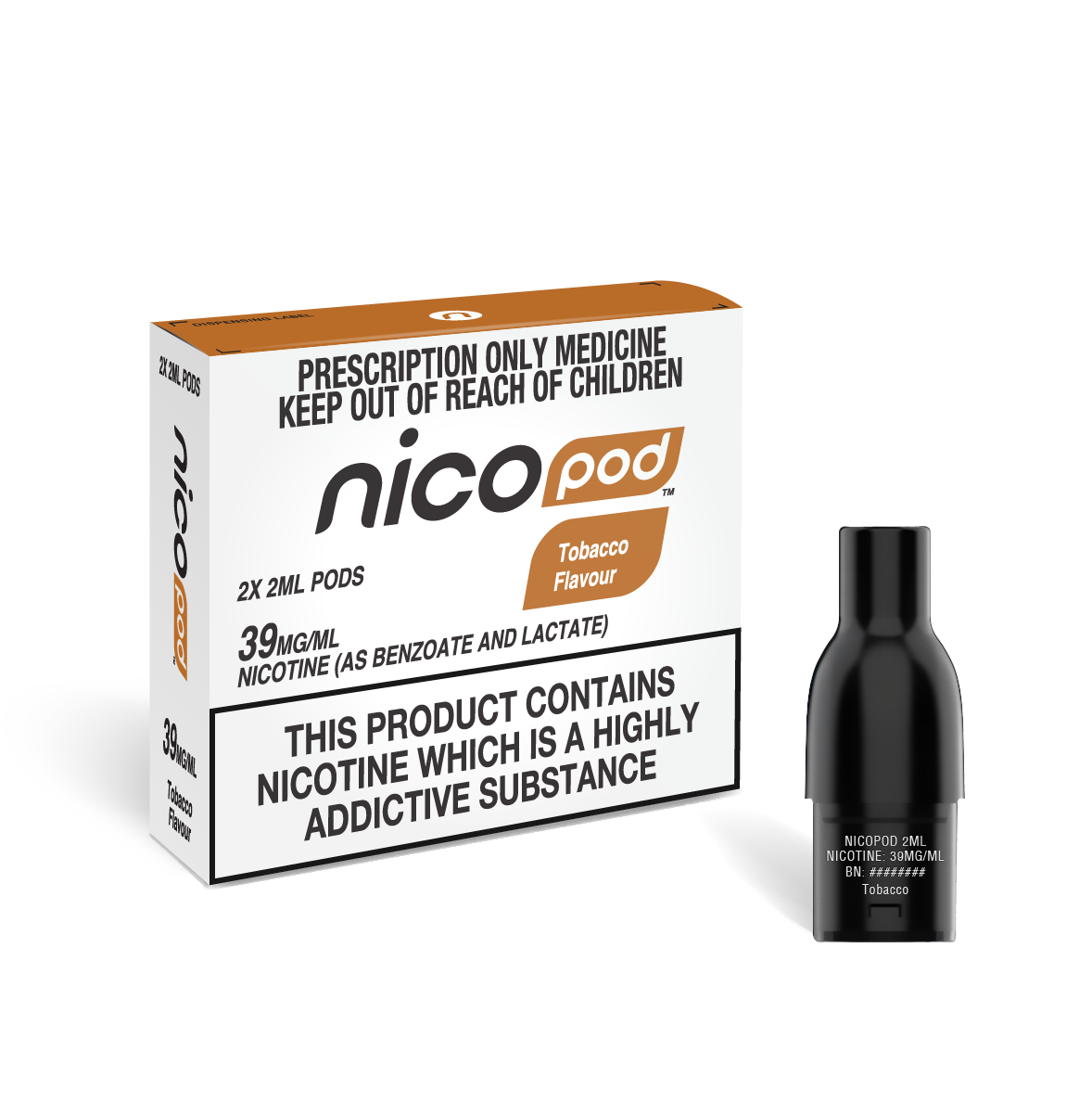 Nicopod Tobacco Pods (2x2ml)
