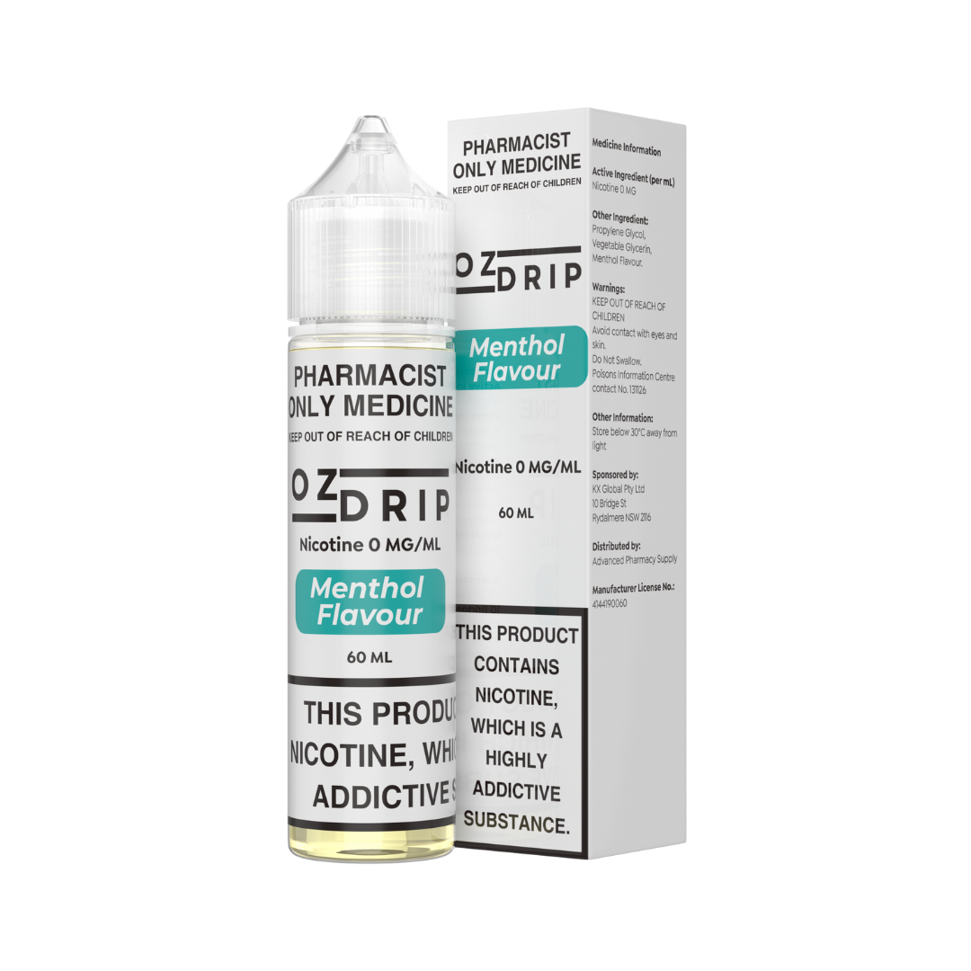 OZ Drip Menthol Freebase 60ml
