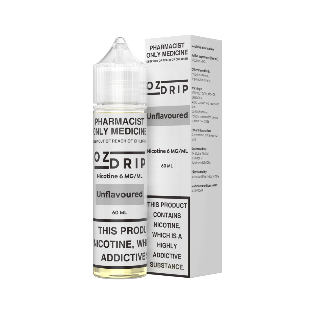 OZ Drip Unflavoured Freebase 60ml