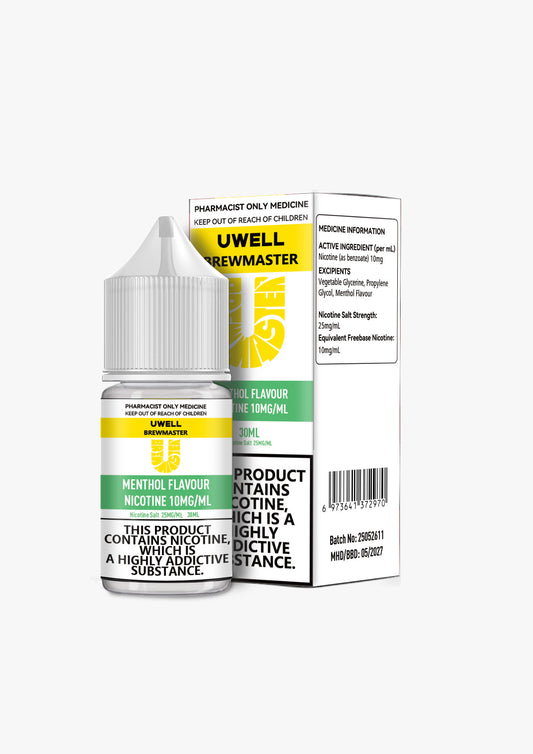 UWELL Brewmaster Menthol Salts 30ml
