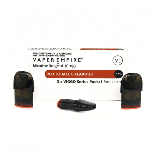 VIGGO Red Tobacco Pods (3-Pack) - 0.0%