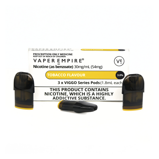 VIGGO Tobacco Pods (3-Pack) - 3.0%