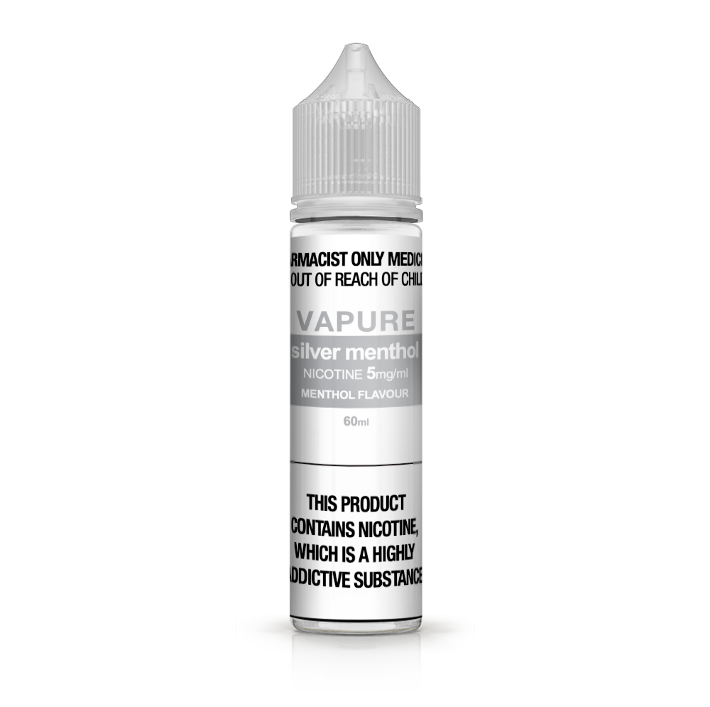 VAPURE Freebase Silver Menthol 5mg-10mg/60ml