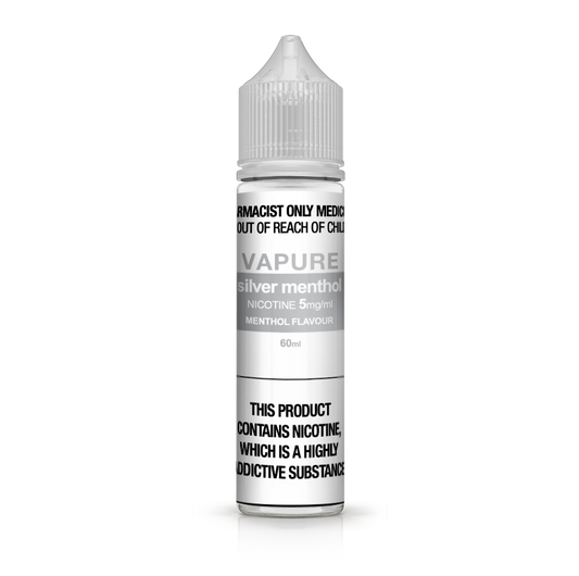 VAPURE Silver Menthol Freebase 60ml