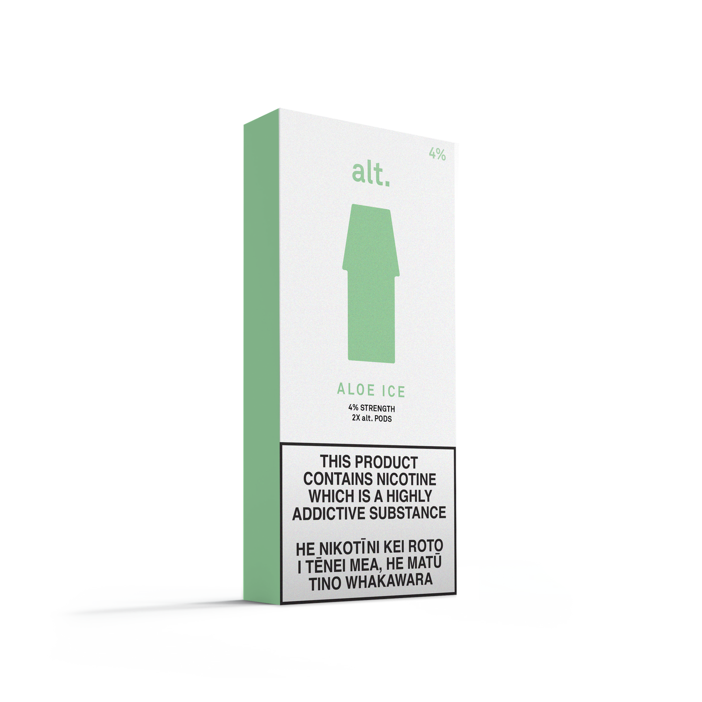 Aloe Ice alt. Replacement Pod 2-Pack - 2% and 4%