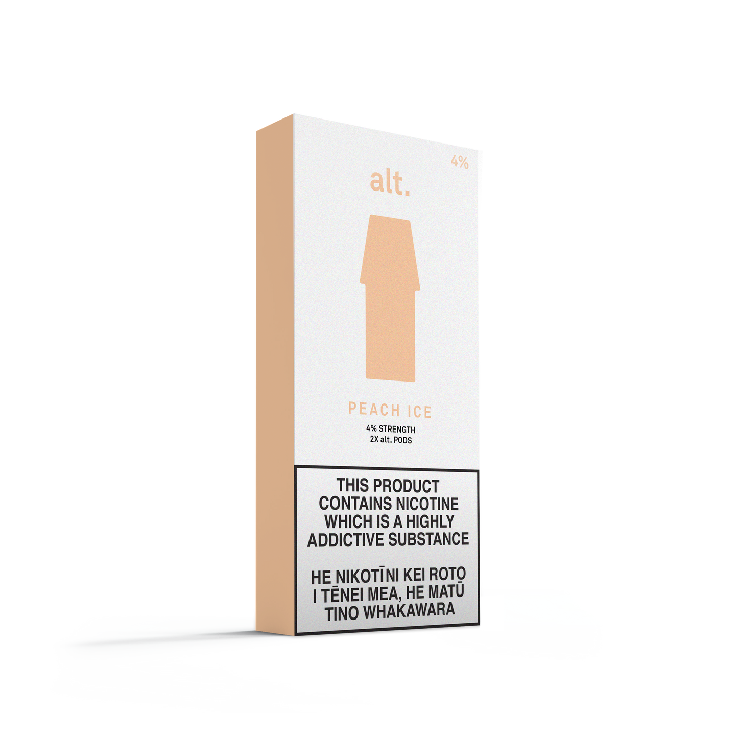 Peach Ice alt. Replacement Pod 2-Pack - 2% and 4%