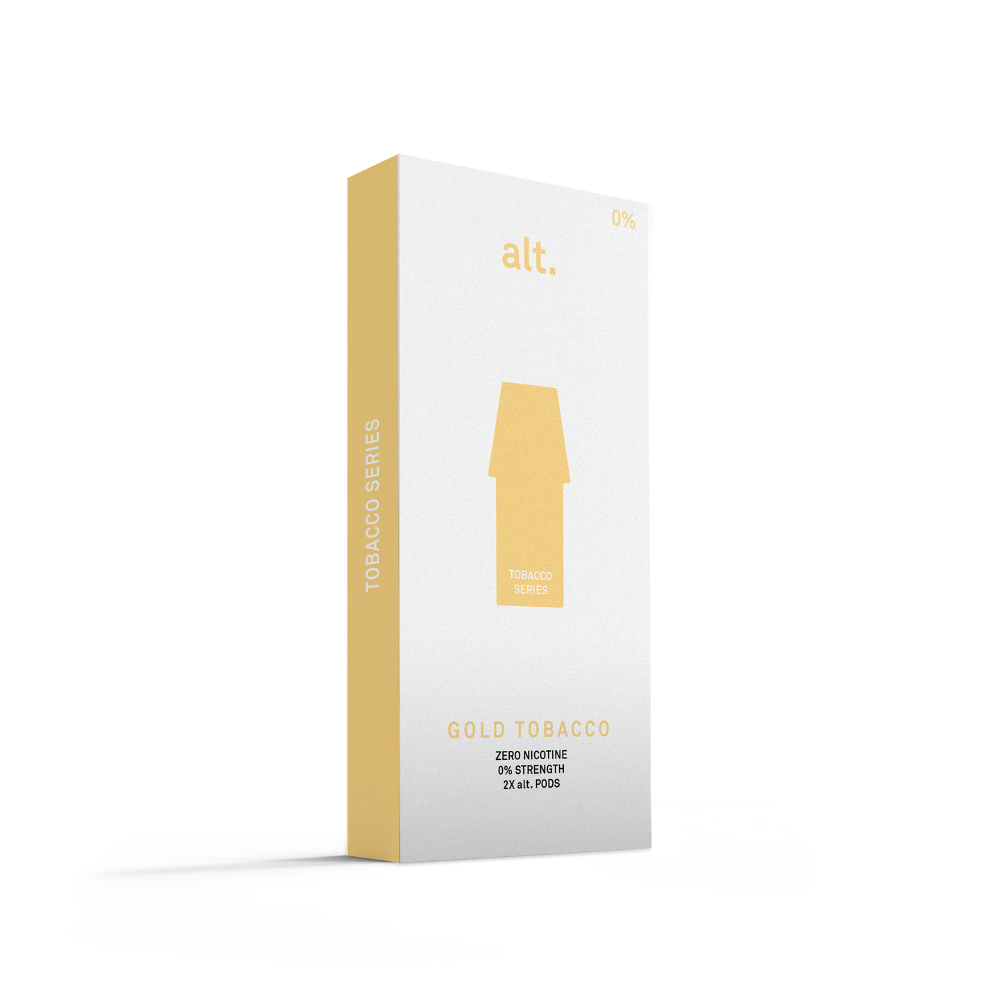 Gold Tobacco Alt. Replacement Pod 2-Pack - 0%