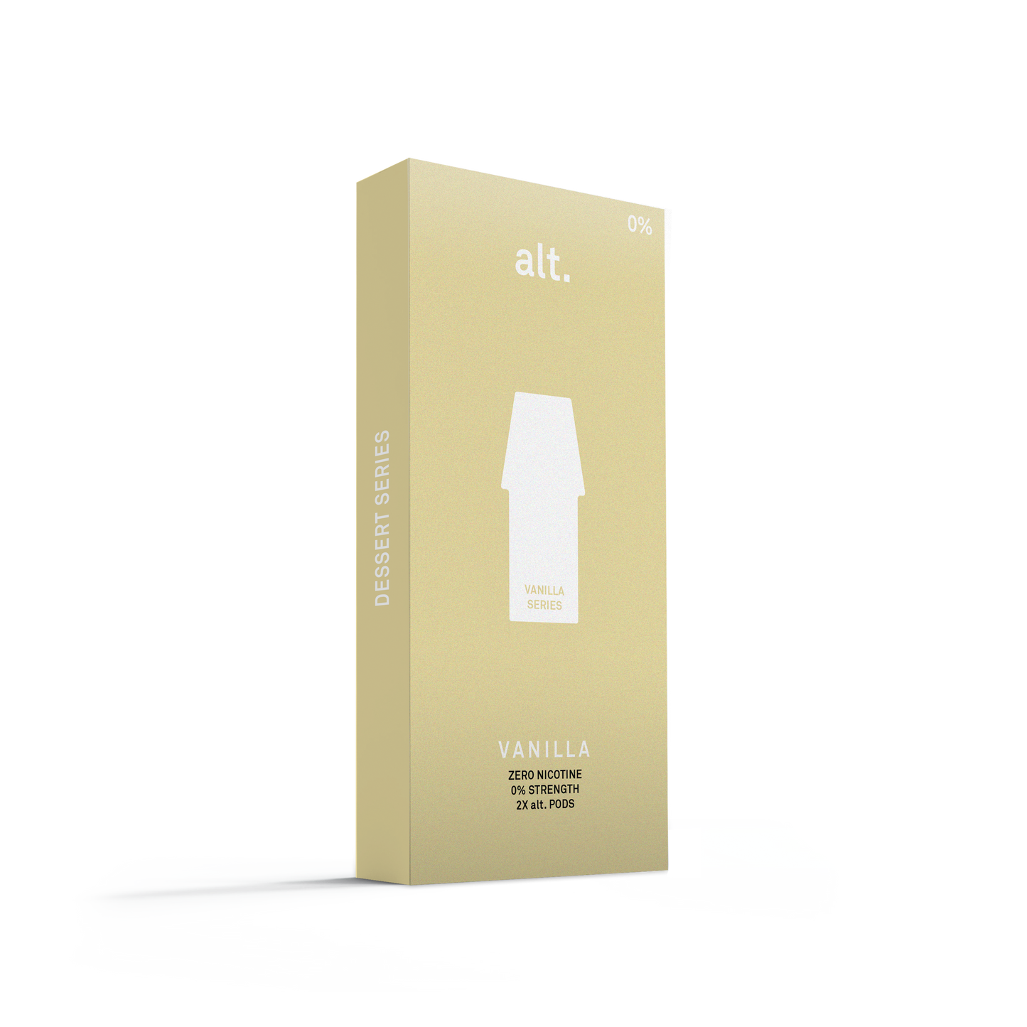 Vanilla Alt. Replacement Pod 2-Pack - 0%