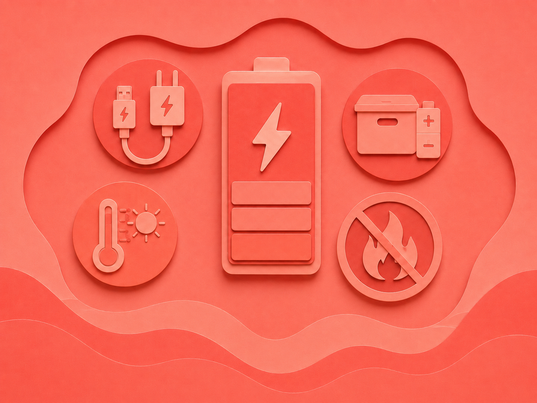 Lithium-ion Battery Safety: Charging, Storage & Warning Signs