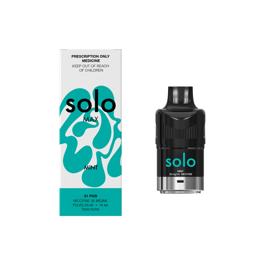 Solo MAX Pods Mint 1-Pack - 3.5% and 4.5%