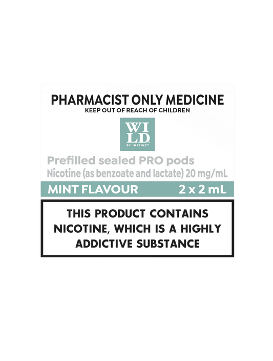 Wild By Instinct Pro Mint Pods (2x2ml)
