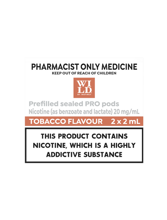 Wild By Instinct Pro Tobacco Pods (2x2ml)