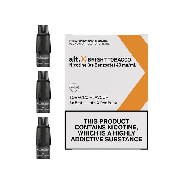 Alt X Pods Bright Tobacco (3x5ml)