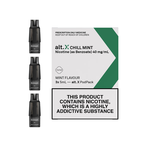 Alt X Pods Chill Mint (3x5ml)