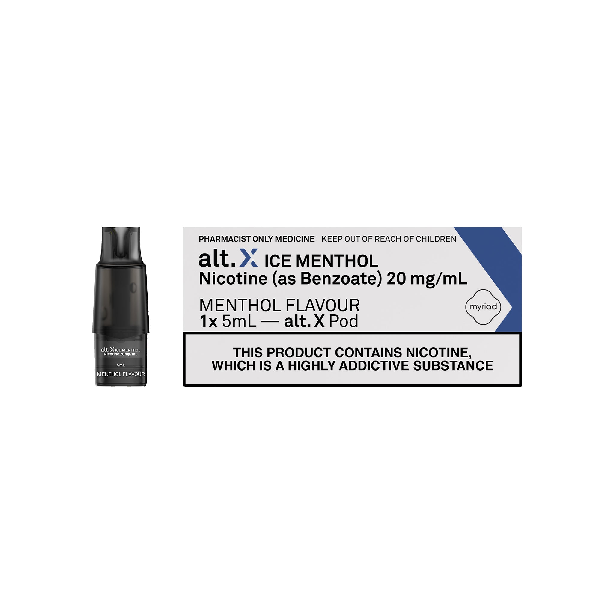 Alt X Pods Ice Menthol ( 1x5ml)-thumbmail-1