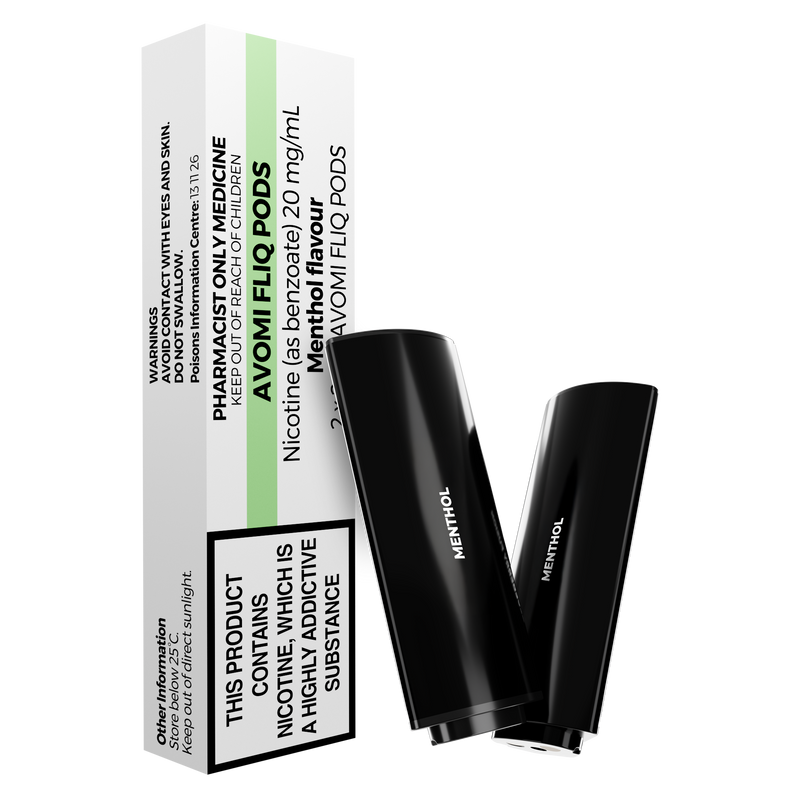 AVOMI FLIQ Menthol 2x2ml Pods