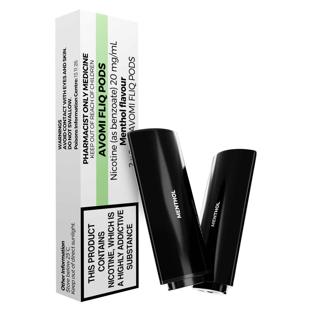 AVOMI FLIQ Menthol 2x2ml Pods-thumbmail-1