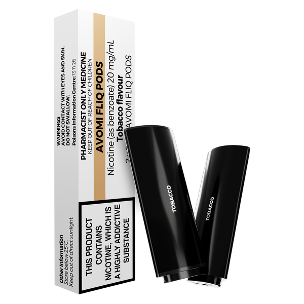 AVOMI FLIQ Tobacco 2x2ml Pods