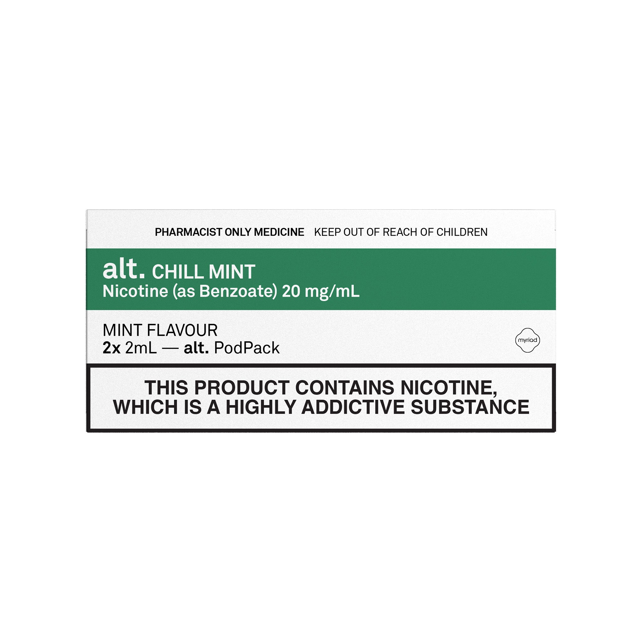 Chill Mint alt. Replacement Pods (2x2ml)-thumbmail-2