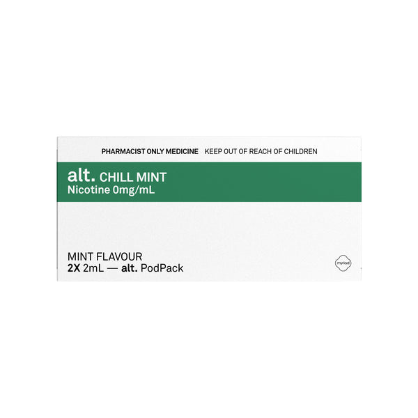 Chill Mint Alt. Replacement Pods 0mg (2x2ml)