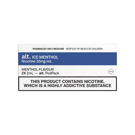 Ice Menthol alt. Replacement Pod 2-Pack - 2% and 4%