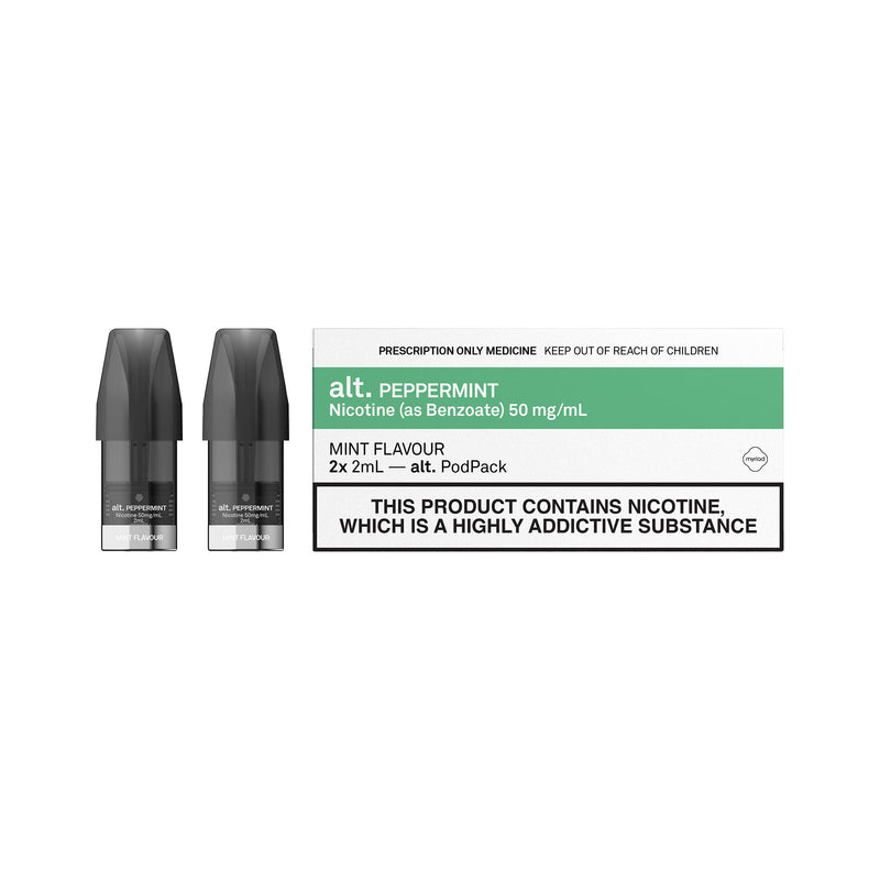 Peppermint alt. Replacement Pods (2x2ml)