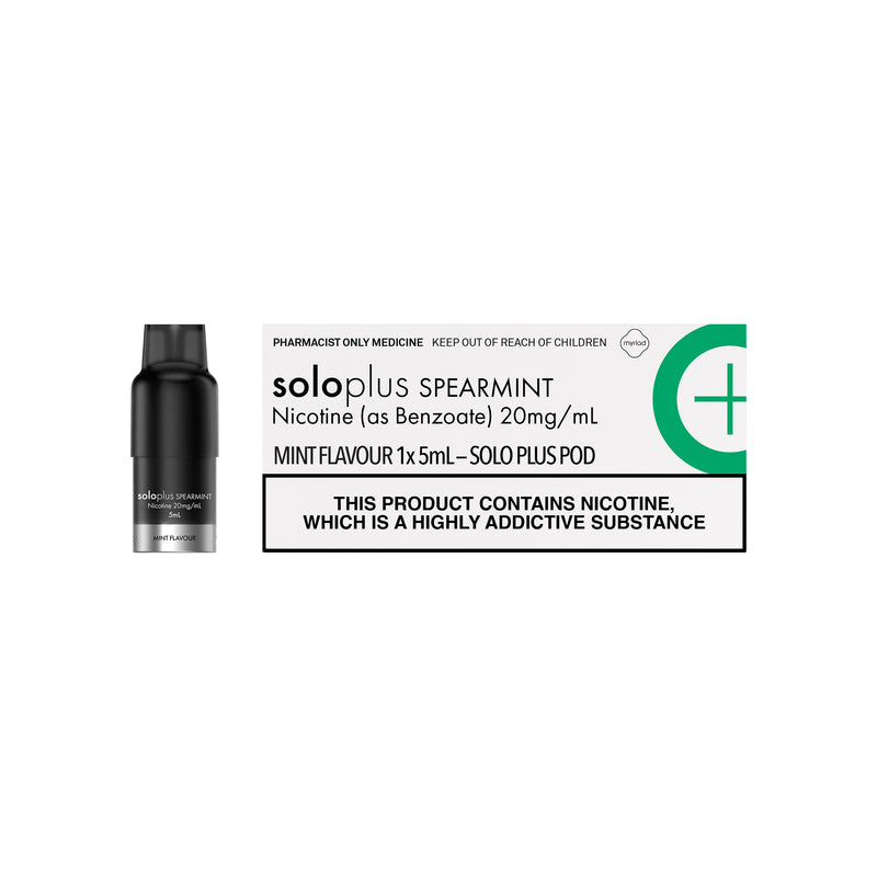 Solo Plus Pods Spearmint (1x 5mL)