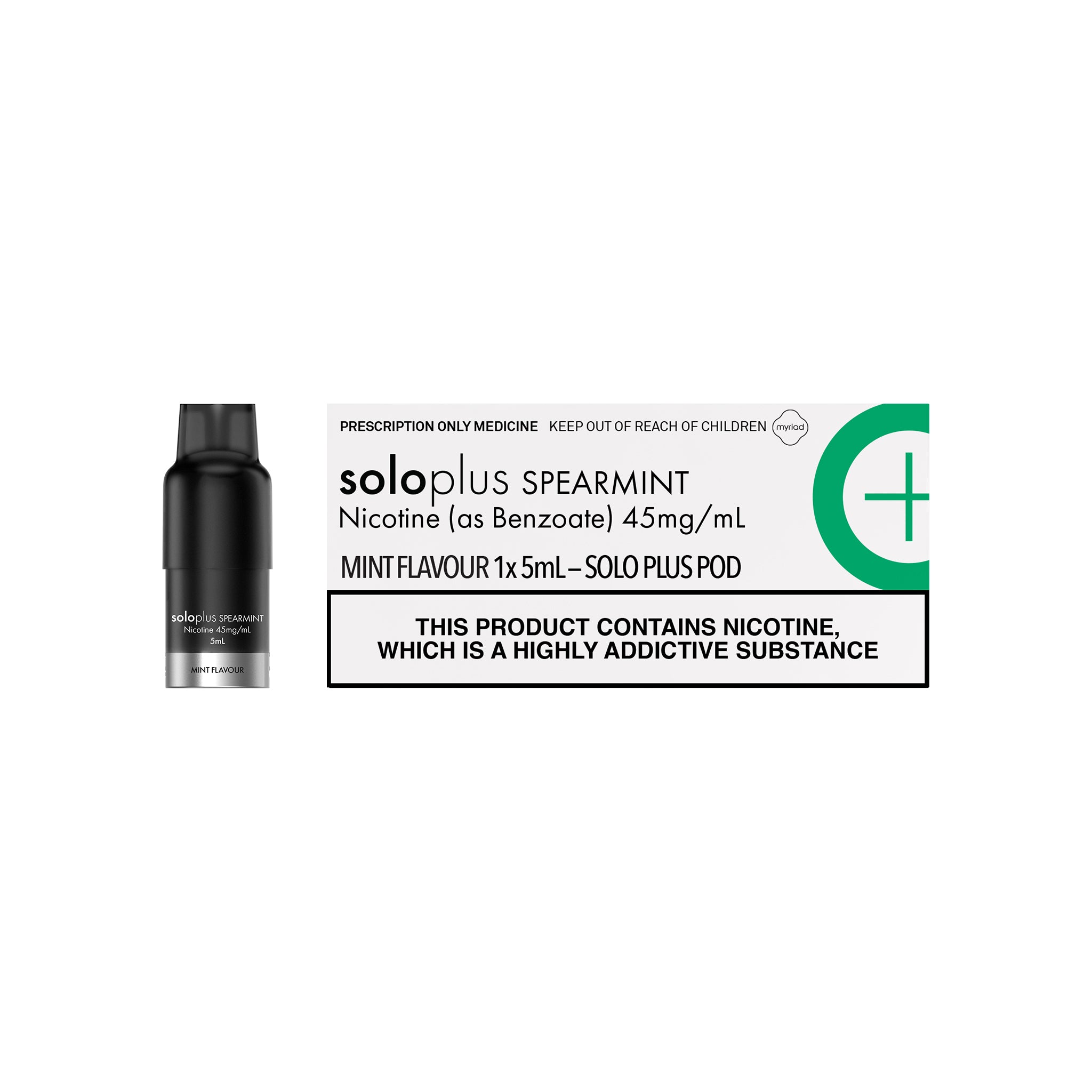 Solo Plus Pods Spearmint (1x 5mL)-thumbmail-3