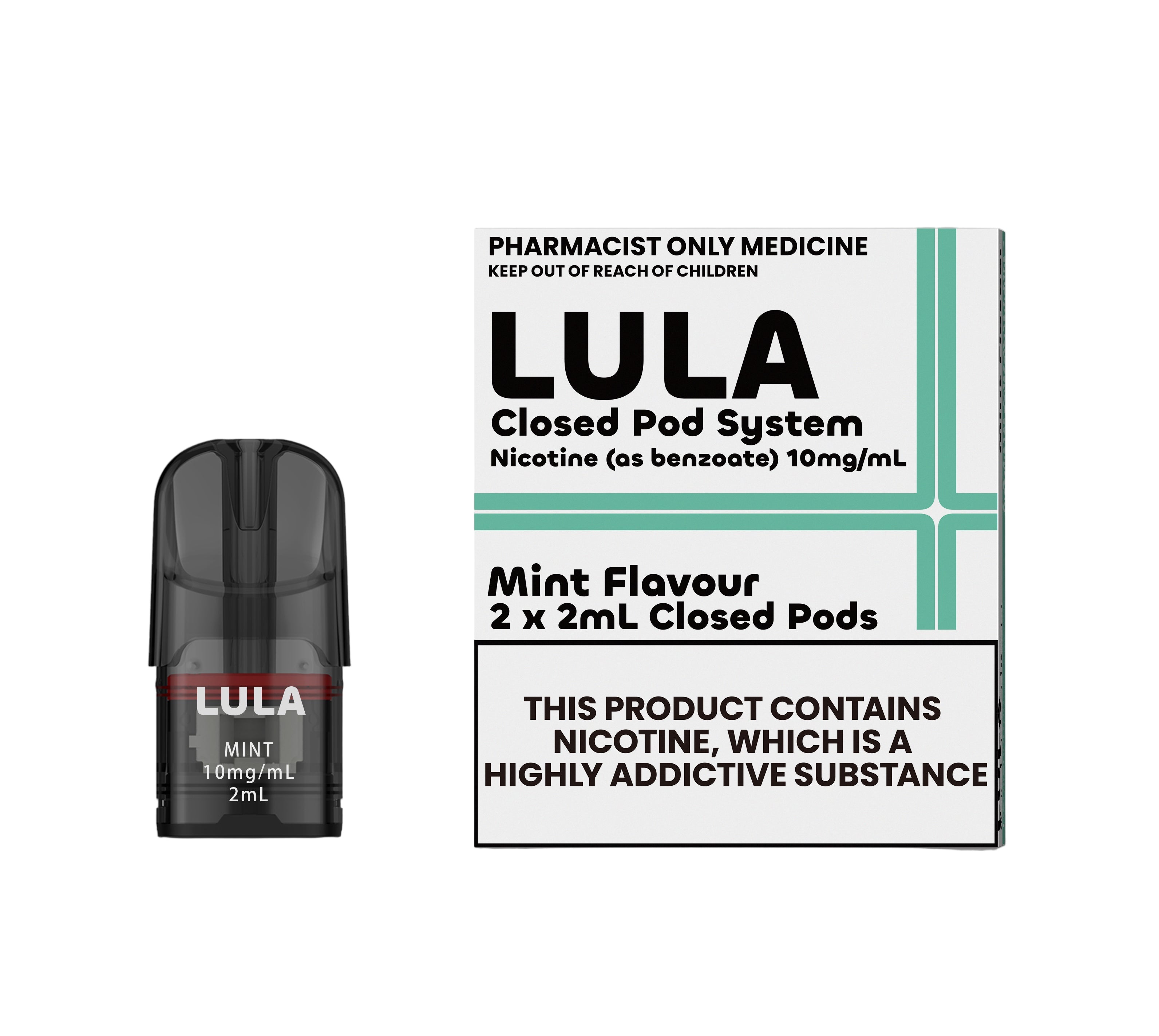 LULA Pods Mint (2x2ml)-thumbmail-1