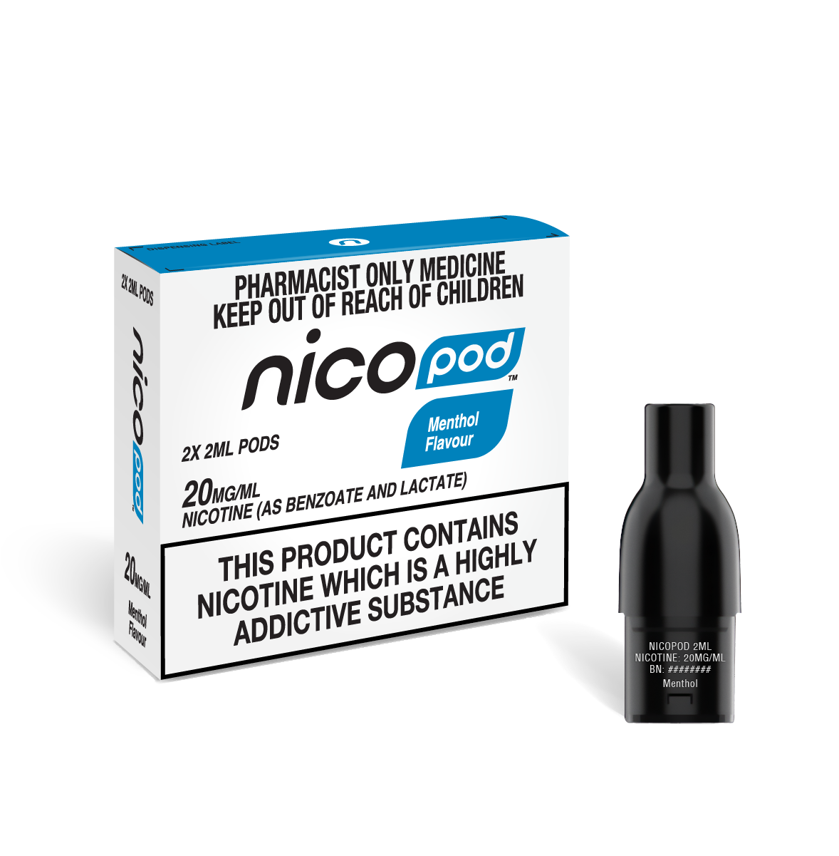 Nicopod Menthol Pods (2x2ml)-thumbmail-2