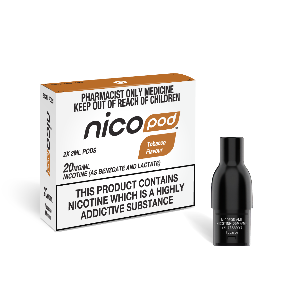 Nicopod Tobacco Pods (2x2ml)-thumbmail-2