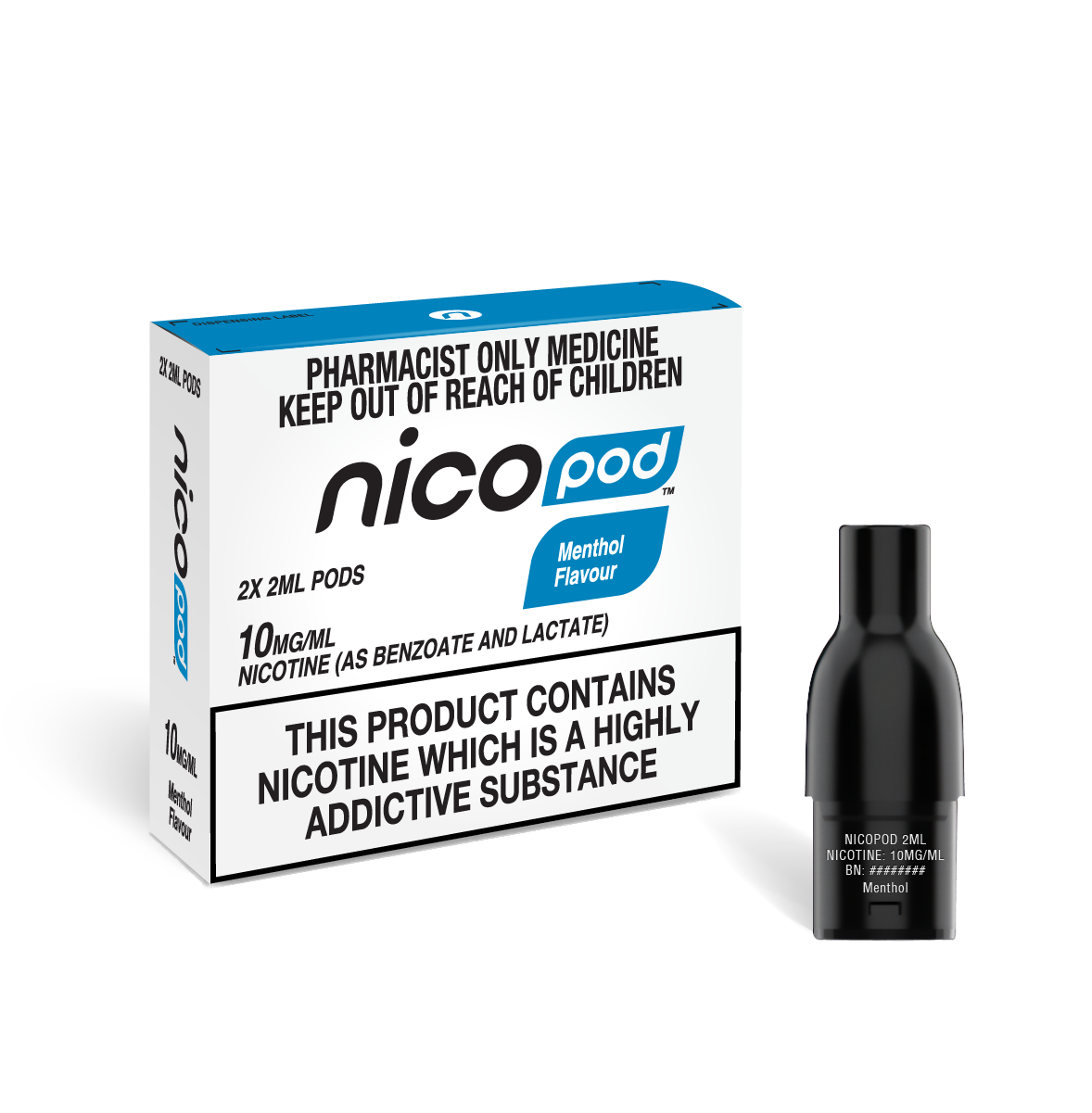 Nicopod Menthol Pods (2x2ml)-thumbmail-1