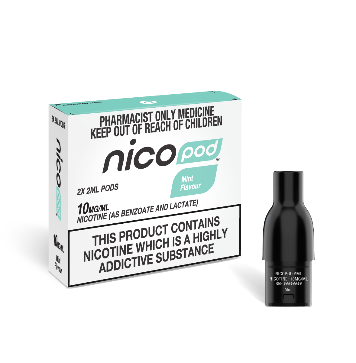 Nicopod Mint Pods (2x2ml)