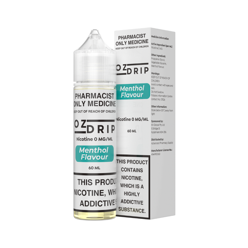 OZ Drip Menthol Freebase 60ml