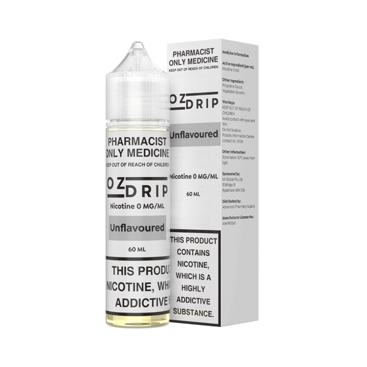 OZ Drip Unflavoured Freebase 60ml