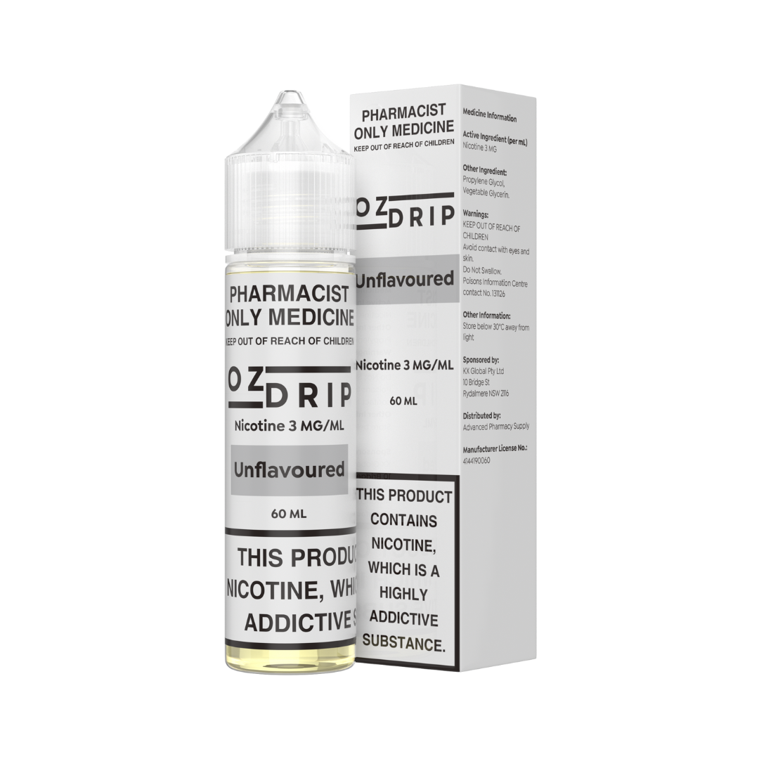 OZ Drip Unflavoured Freebase 60ml