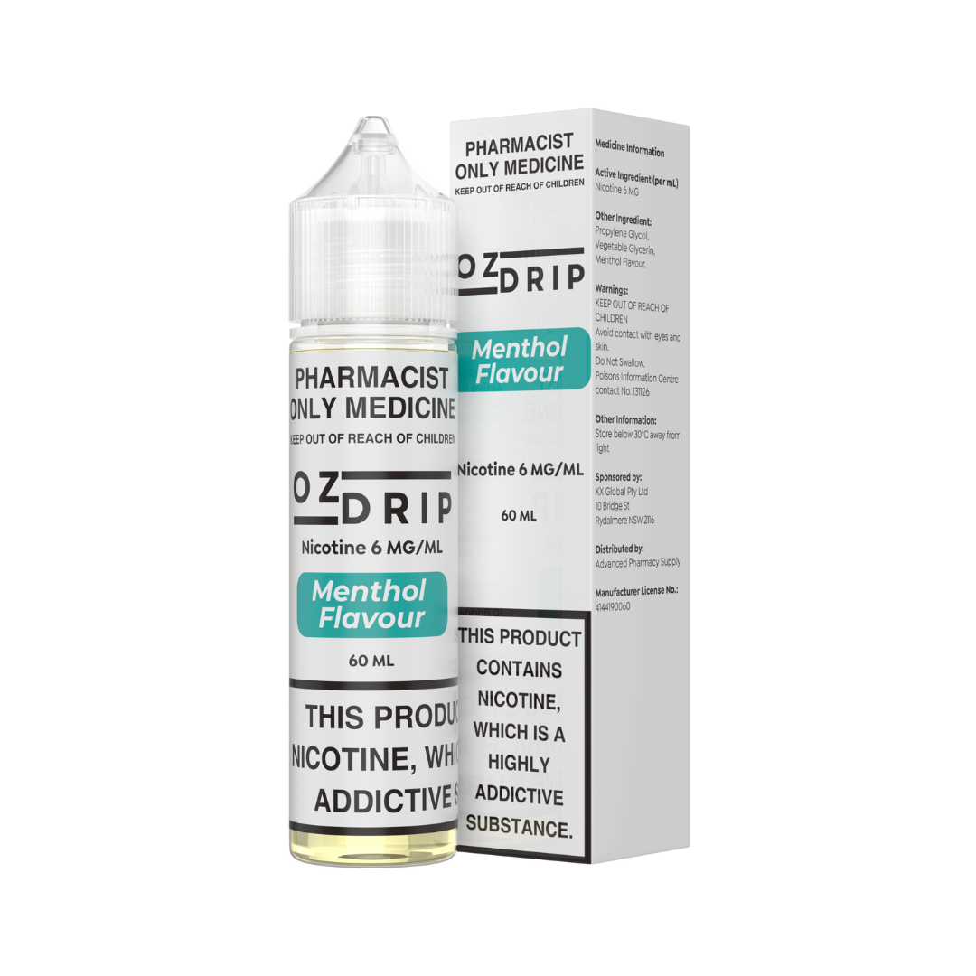 OZ Drip Menthol Freebase 60ml