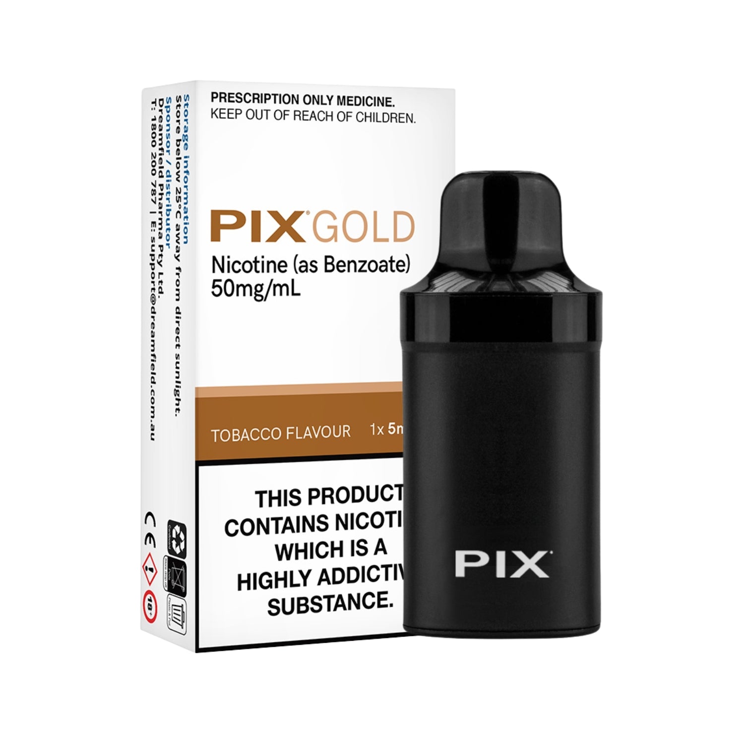 PIX 5mL Pods Gold Tobacco-thumbmail-3