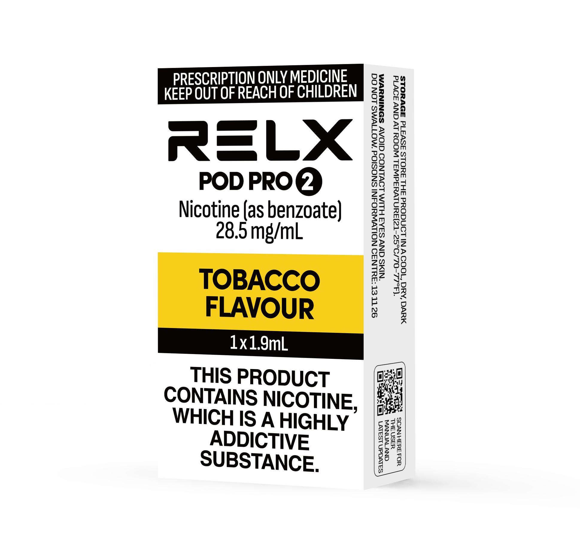 RELX Tobacco Pod (1 x 1.9ml)-thumbmail-1