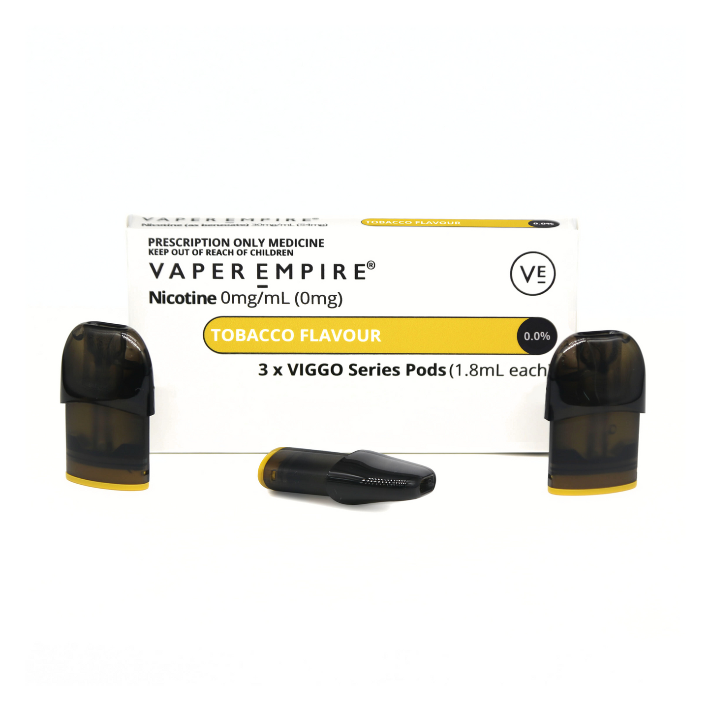 VIGGO Tobacco Pods (3-Pack) - 0.0%