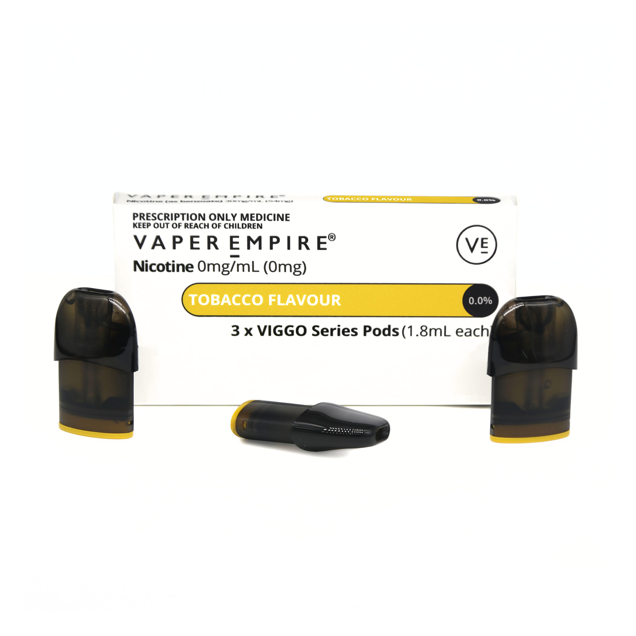 VIGGO Tobacco Pods (3-Pack) - 0.0%-thumbmail-1