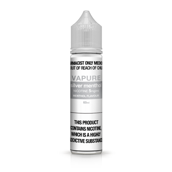VAPURE Silver Menthol Freebase 60ml