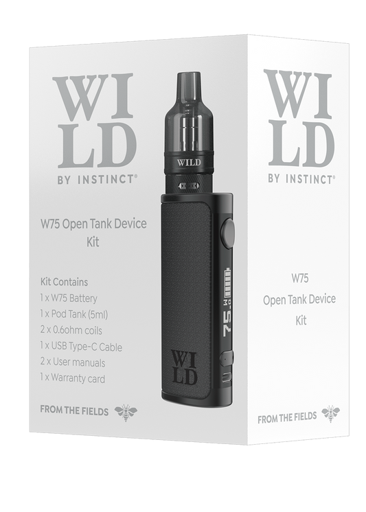 Wild by Instinct W75 5ml Open Tank Device Kit